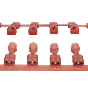 Fully Insulated Female Nylon Automotive Crimp Terminals Copper Wire Connector Several Electrical Joint Insulated Terminals