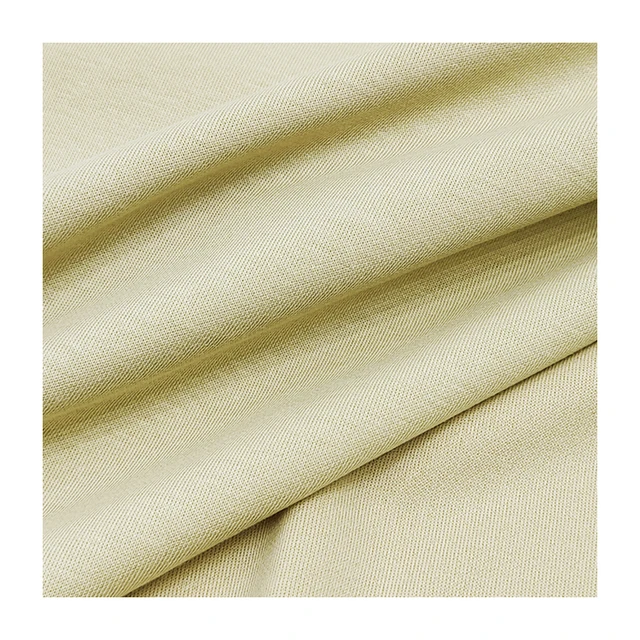 Wholesale 230gsm 38% Cotton 62% Polyester Double Jersey Knitted Fabric Single Jersey Trouser Use Coated Rolls Free Available