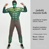Hulk musculoso adulto