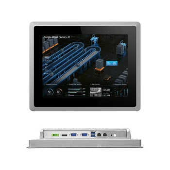 industrial touch panel pc IP65 waterproof android 10.4 12.1 15 17 19 inch  capacitive industri PANEL PC