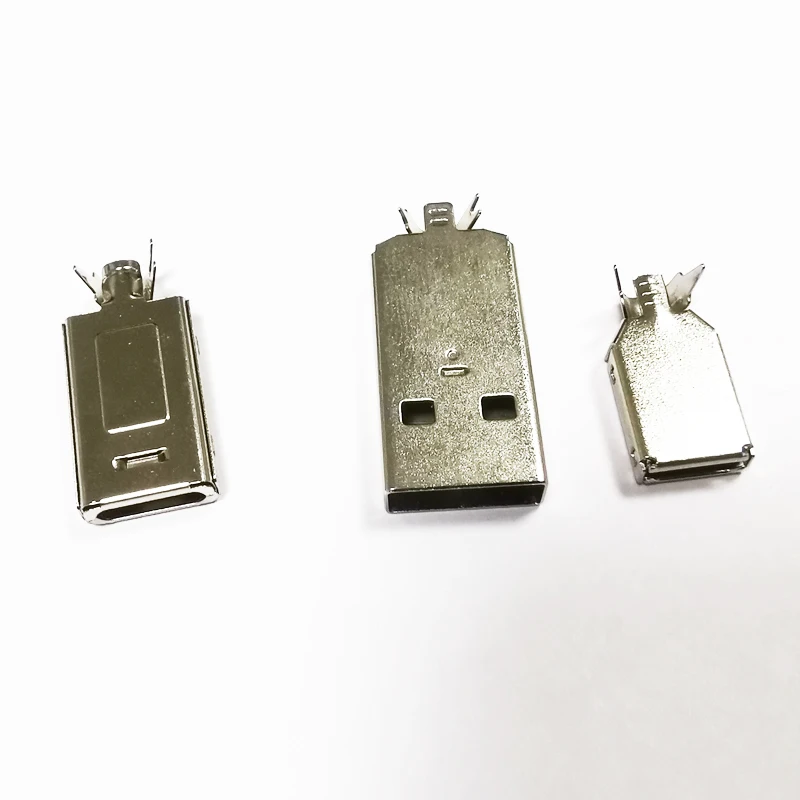 
Заводской разъем USB 3,1 Type C с металлическим корпусом 