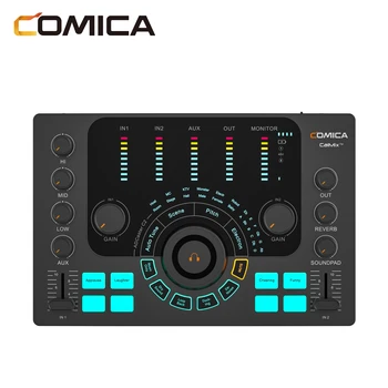 COMICA ADCaster C2 Audio Mixer Podcast Studio Professional