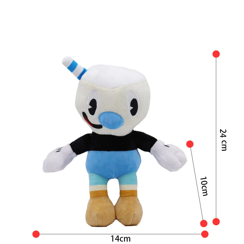Cpc 13 Style Cuphead Plush Doll Toys Mugman The Chalice Soft Plush ...