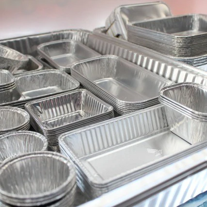 Одноразовый Сплав 8011 для барбекю уличная алюминиевая фольга контейнер подложки запекания