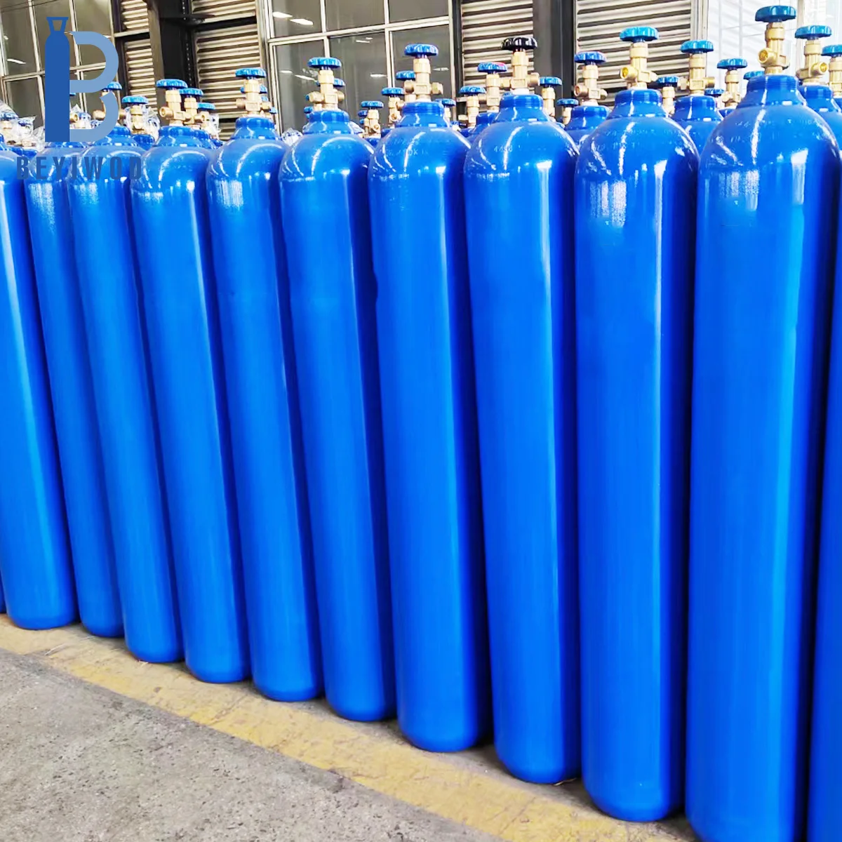 product factory supply high pressure industrial empty gas cylinders 40l steel mixture gas cylinder-8