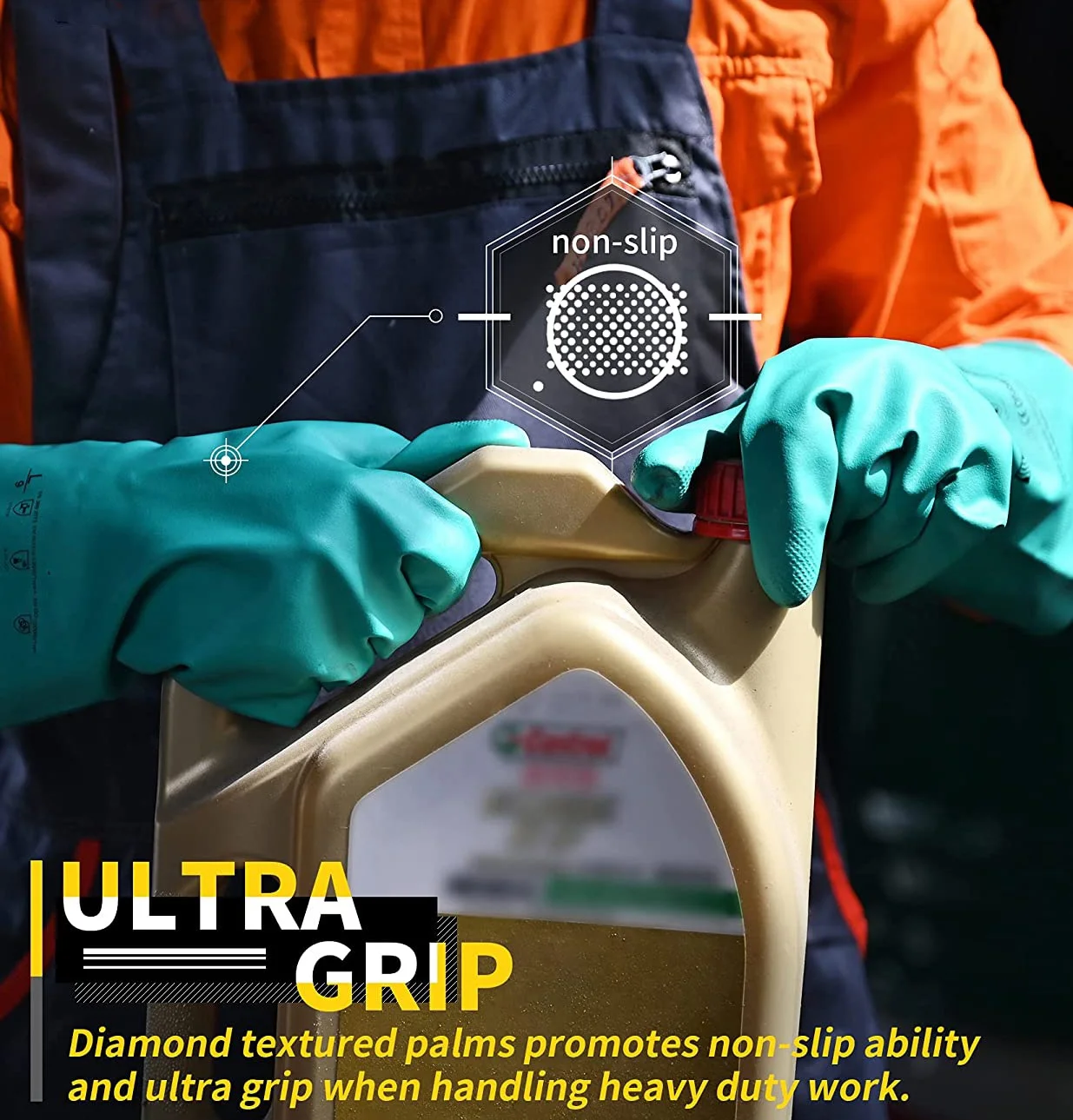 Science Gloves Farming Gloves Durable Chemical-resistant