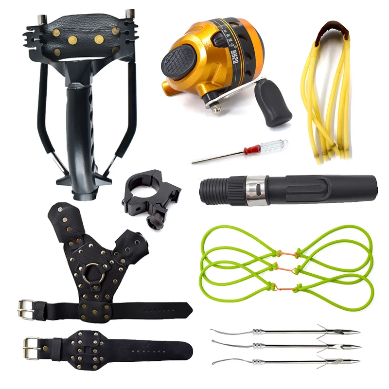 Moulinet Fronde / Catapulte De Pêche - Pour Lancer Rapide, Modèle De Poche Multifonction Neuf