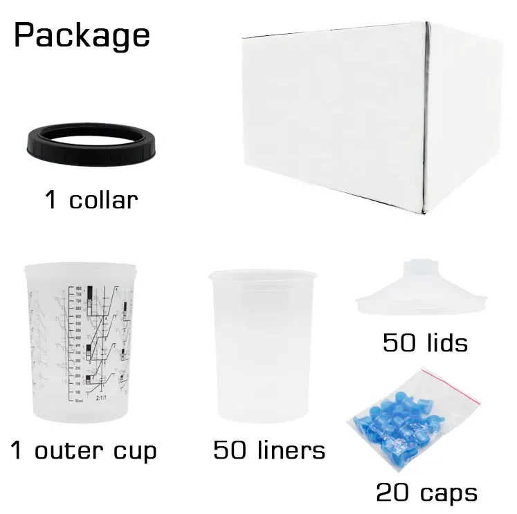 Spray Paint Sps Cup Painting Gun Cup Automotive Refinishing Air