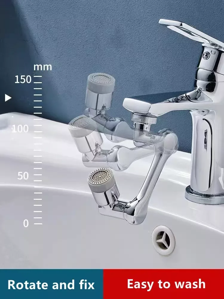 Universal Rotatable Multifunction Bathroom Sink Extender 1080 Degree
