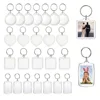 colorful Transparent Acrylic Square Keychain
