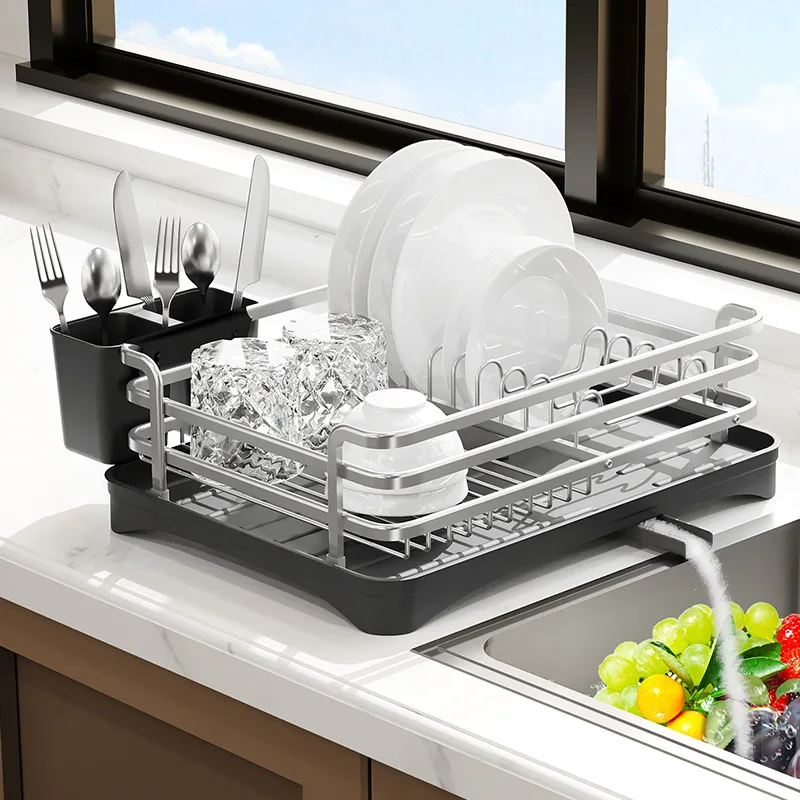 Countertop Dish Drying Rack For Island Sink Versatile Kitchen