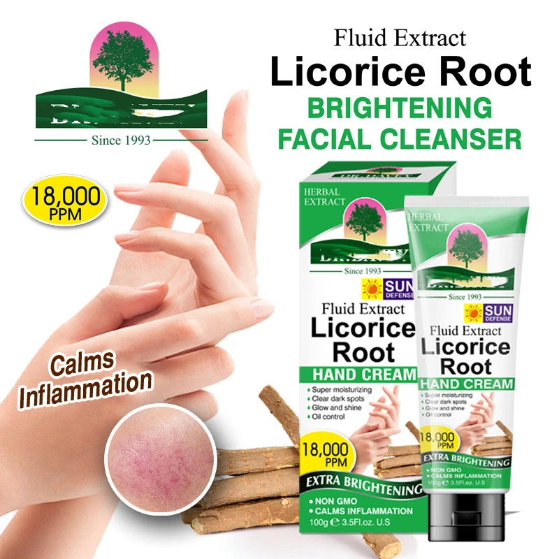Korean Beauty Cosmetic Fluid Extract Licorice Root Calm Inflammation