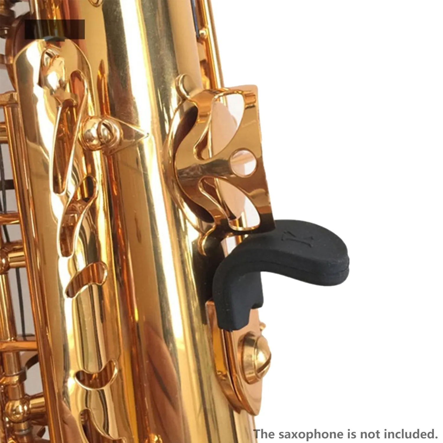 Saxophone Thumb Rest Cushion Palm Key Riser Pads Set Silicone Gel Finger Protect