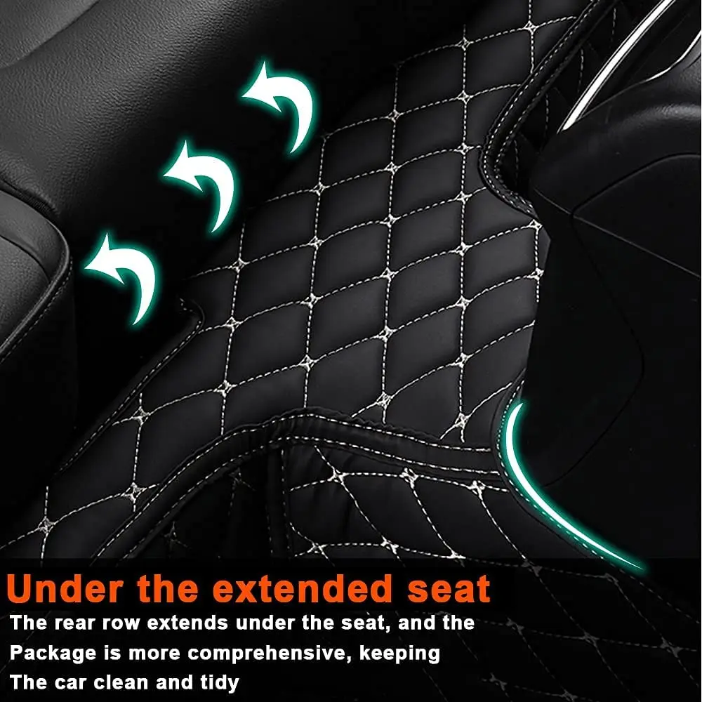Muchkey Customized Manufacturers Car Mats For Vw Passat B7/b8 20112018 Leather Car Floor Mats
