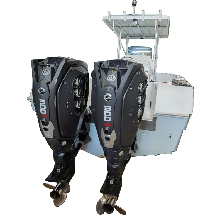 センターキャビン付き27フィートウォークアラウンドグラスファイバー