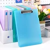 A4 Storage Clipboard Transparent Blue