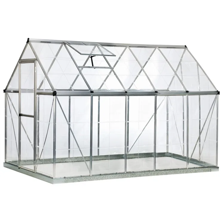 Portable Modular Polycarbonate Winter Garden Gazebo Prefab Greenhouse Insulated Walk in Cheap Indoor Home Hobby Greenhouse