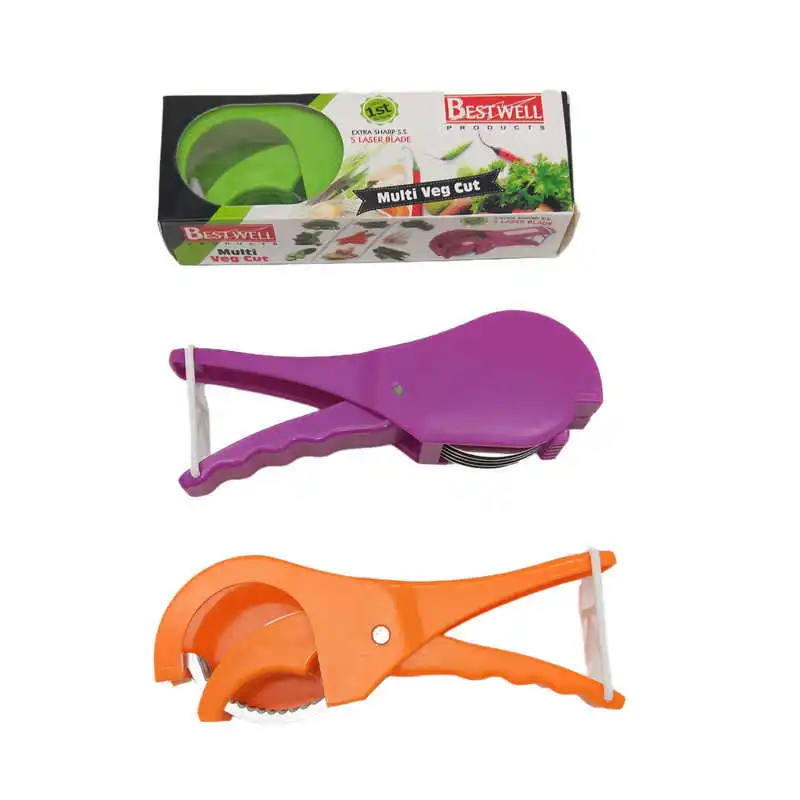 New Type  Of Vegetable Cutter Curved Blade  Handheld Multifunctional  Carrot And Banana Slicer Popular On Amazon