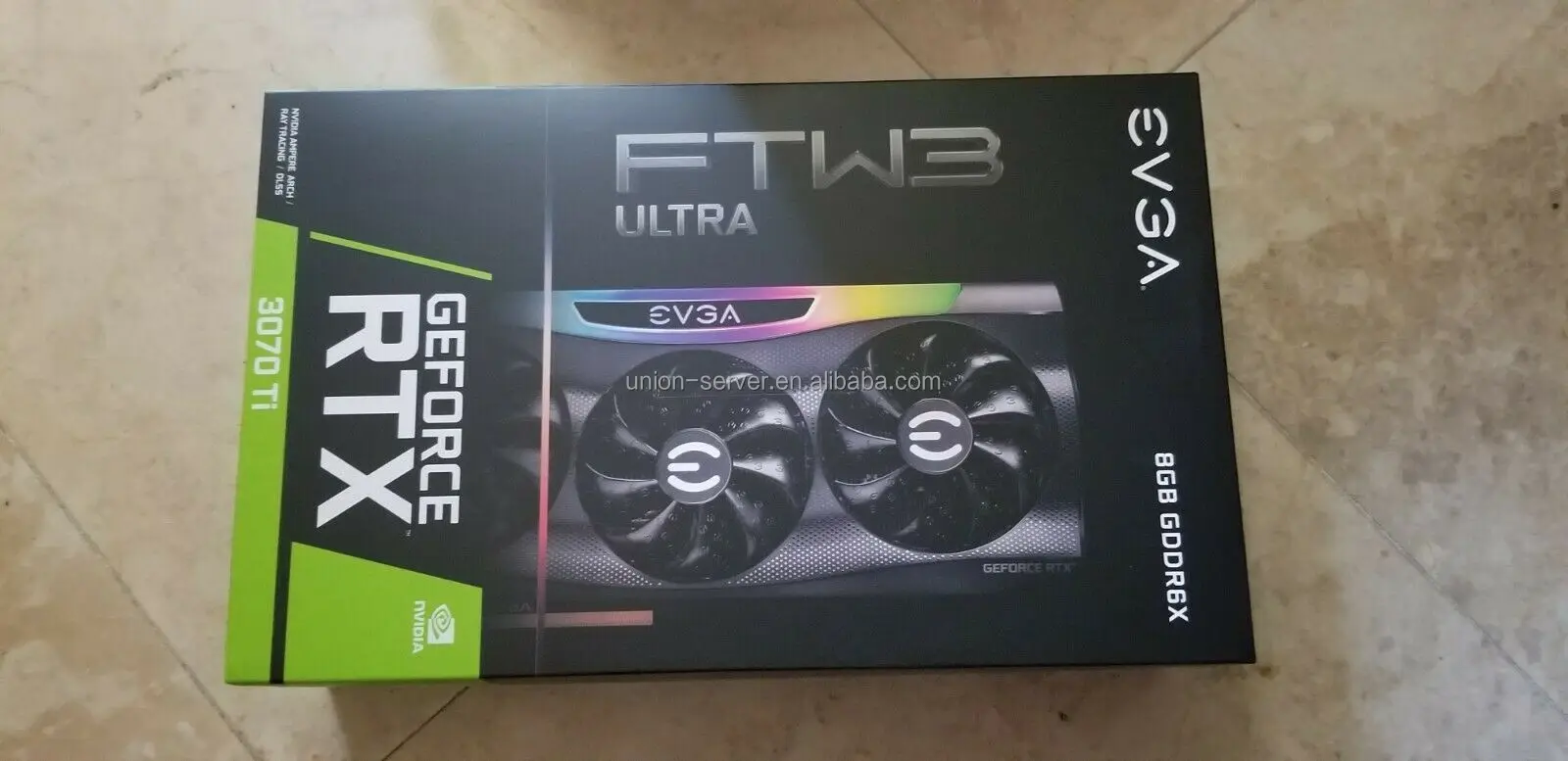 适用于nvidia Evga Geforce Rtx 3070 Ti Ftw3游戏视频卡，08g-p5-3797