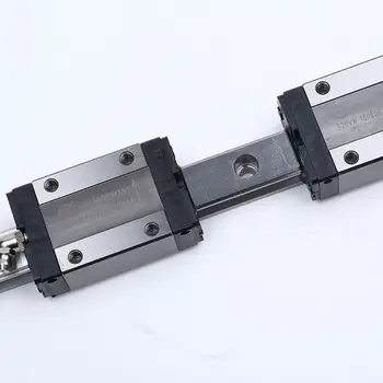 linear bearing slide blocks hgw series on the rail