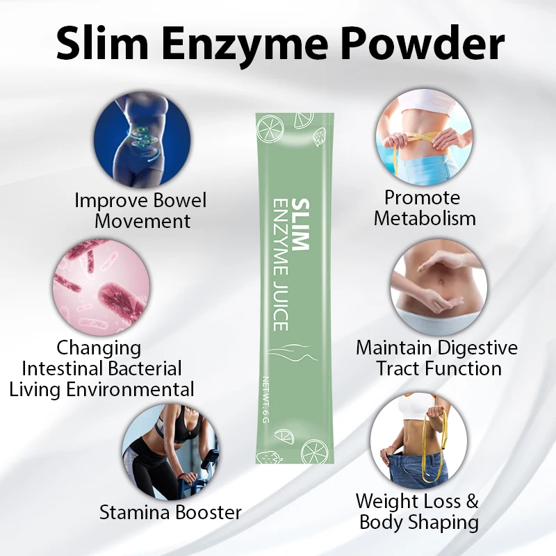 Natural Slim Enzyme Juice Powder - Digestive Health Supplement