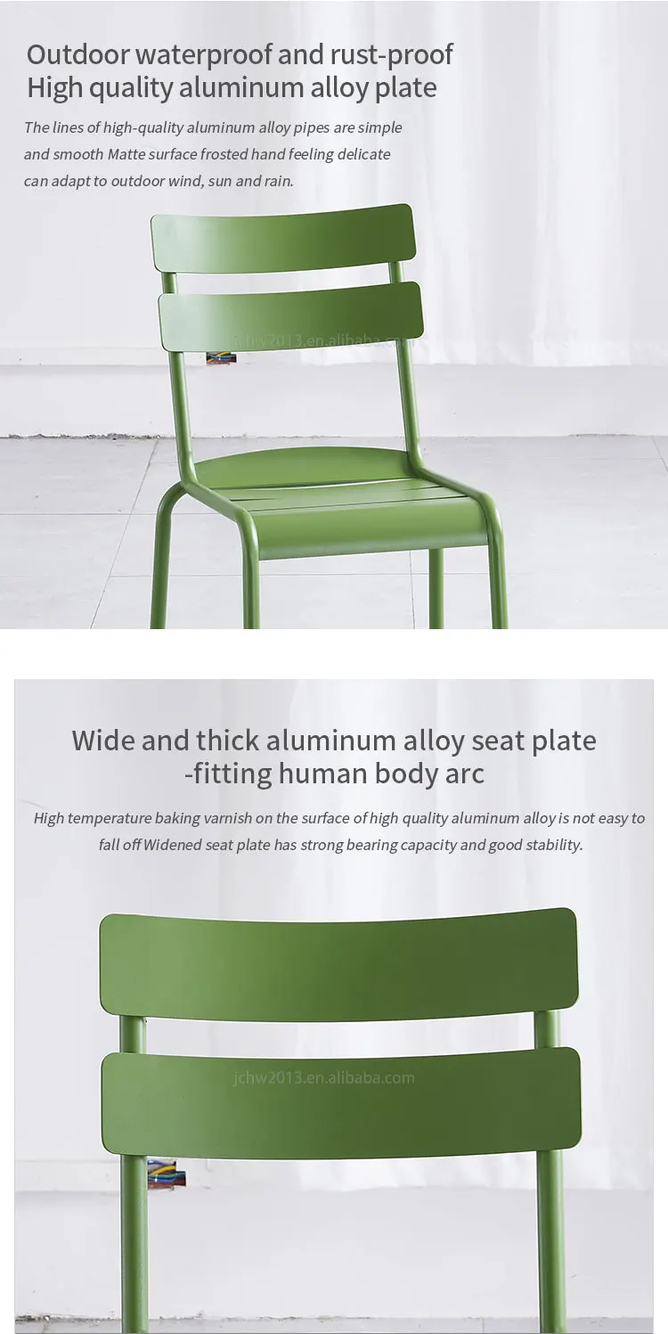 Juecheng Commercial Chair Table Set Outdoor Restaurant Outdoor