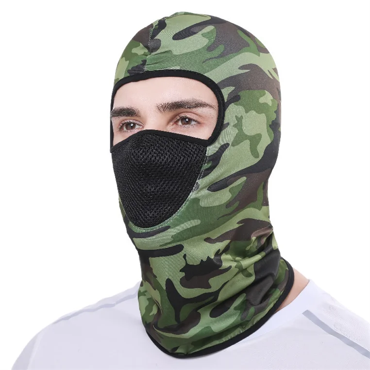 Men Women Balaclava Ski Face Mask UV Protection Tactical Masks Beanie Hat Hood 