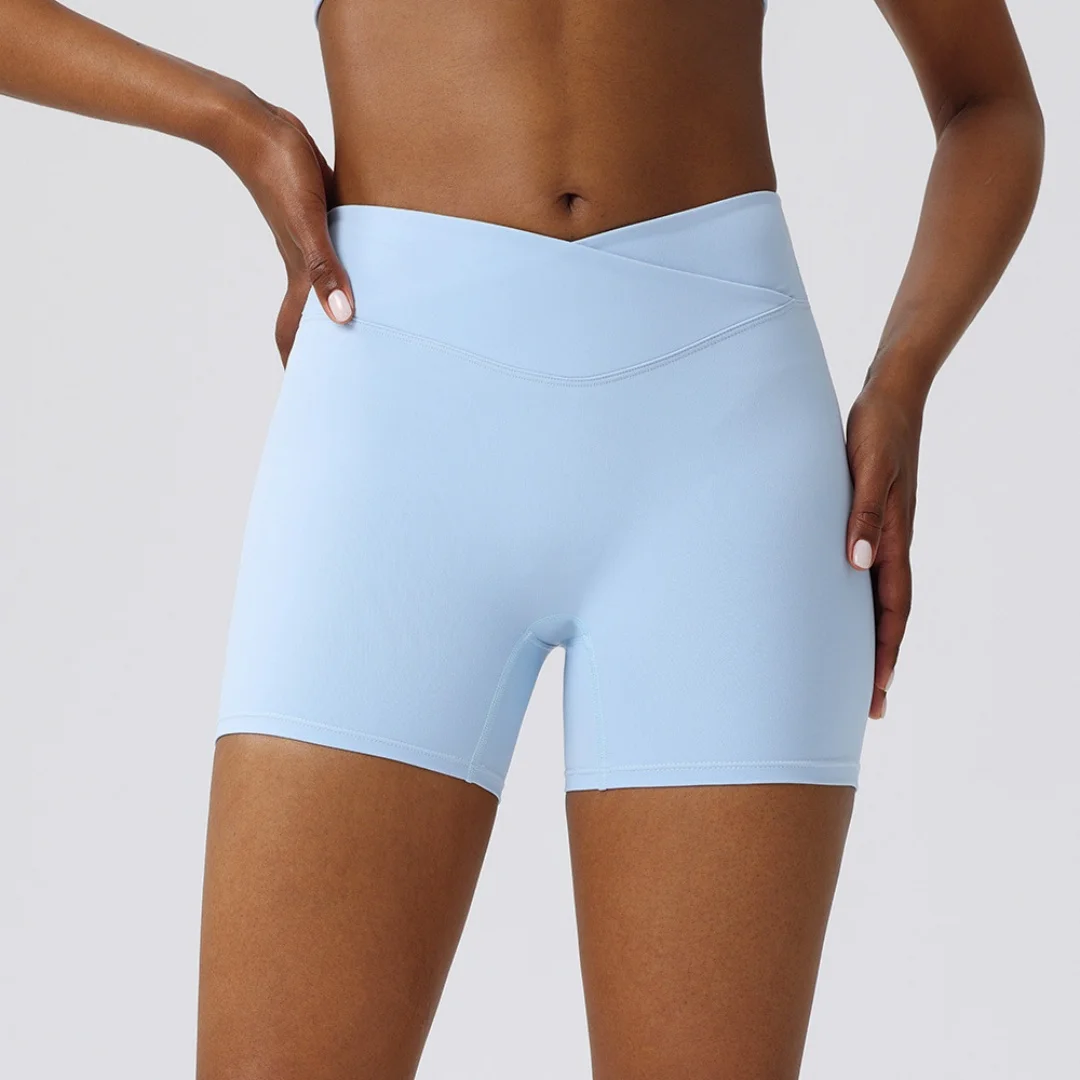 Universal Women Short Sports Shorts Soft High Elastic Breathable Cooling Four Seasons Fitness Shorts
