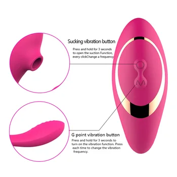Stimulateur féminin clitoridien - Suceur de clitoris puissance -  Vibromasseur clitoridien étanche - Stimulateur clitoridien r