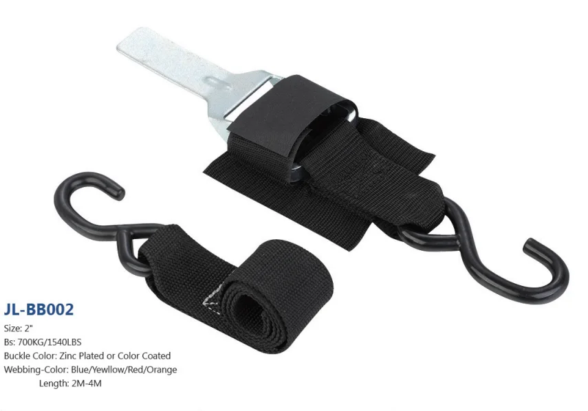 Boat Transom Tie Down With Quick Release Buckle For Boat Trailer Hiking