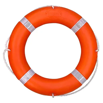 Solas Orange Plastic Swimming Pool Water Rescue Float Life Buoy Rings ...