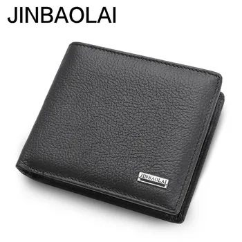 Genuine Leather Mens Wallet Premium Product Real Cowhide Wallets