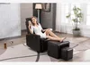 530-H- Dark Brown - With Footstool