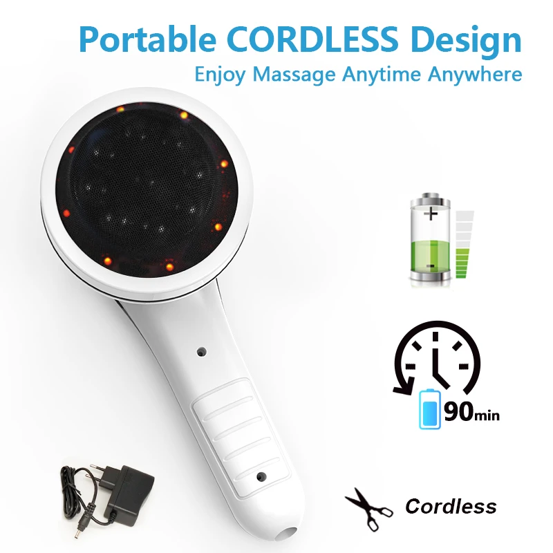PL-665 Ekang 8 in 1 Touch Screen Deep Tissue Percussion Massager Anti Cellulite Massager Body Slimming Massager