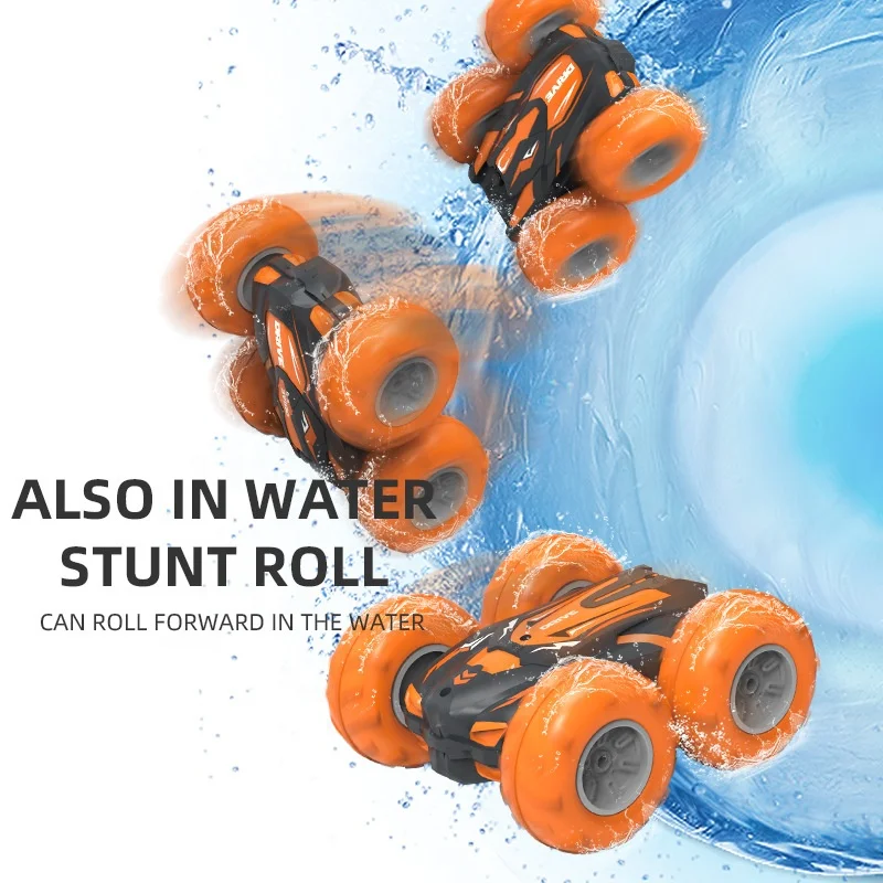 Coche de carreras anfibio con neumático extraíble para niños