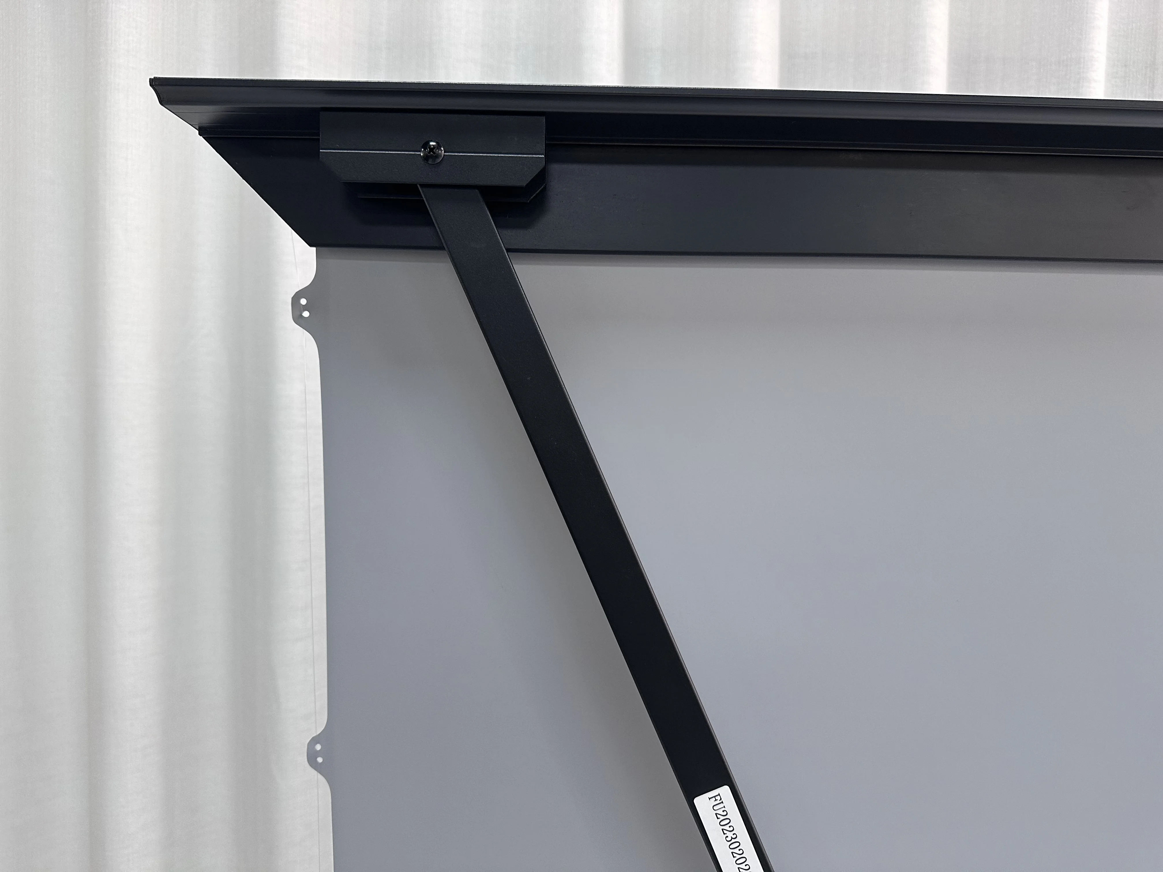 72 Inch PVC Matte Grey Motorized Floor Rising Projector Screen Removable Indoor Home Theatre HD Electric Projector Screen