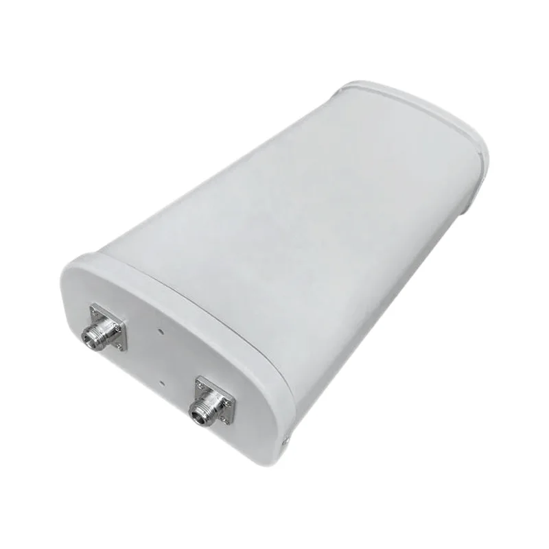 Antenă panel sectorială MIMO de înaltă performanță: 2400 - 2500/5150 - 5850 MHz, câștig 10/11 dBi, radom UPVC