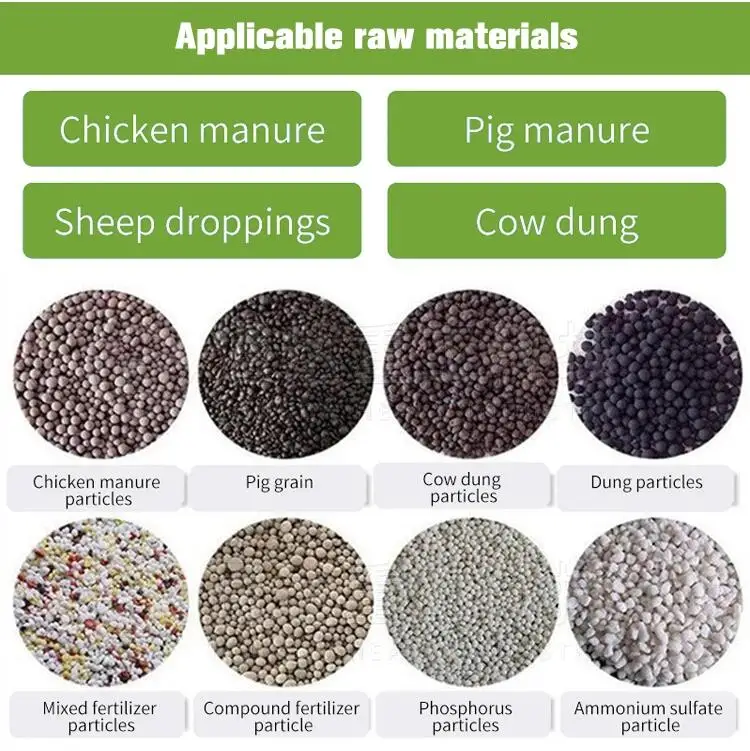 Hongfa Organic Fertilizer Making Machine /Animal Feed Granulating Pellet Machine/Granulator Machine Fertilizer
