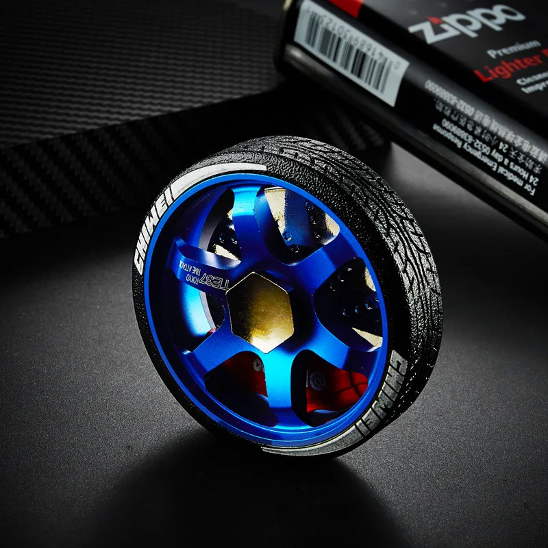 Fashion Tyre Design Edc Metal Anxiety Relieve Car Rims Fidget Spinner ...