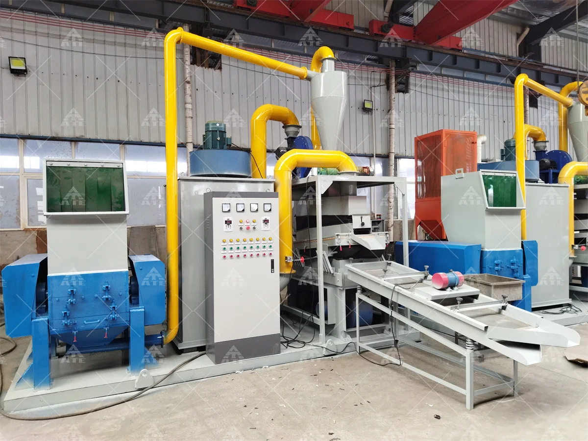 Automatic PLC Controlled Copper Wire Granulator with Customized Particle Size for Efficient Cable Recycling