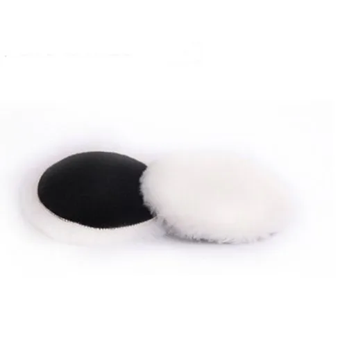 Factory Direct Supply of Self-Adhesive Microfiber Wool Balls 3/4/5/6 Buffing Pads for Car Waxing and Polishing