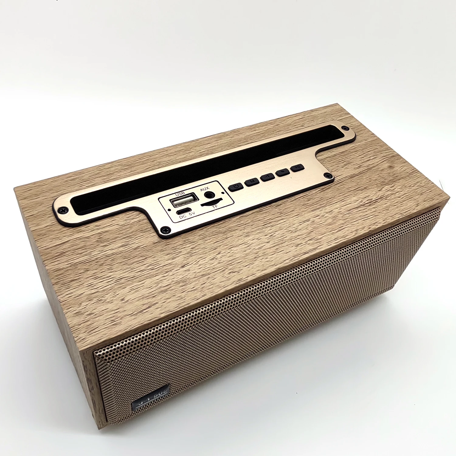 XM-505 レトロ木製ワイヤレスBTスピーカー HIFI音質・ポータブルオーディオ