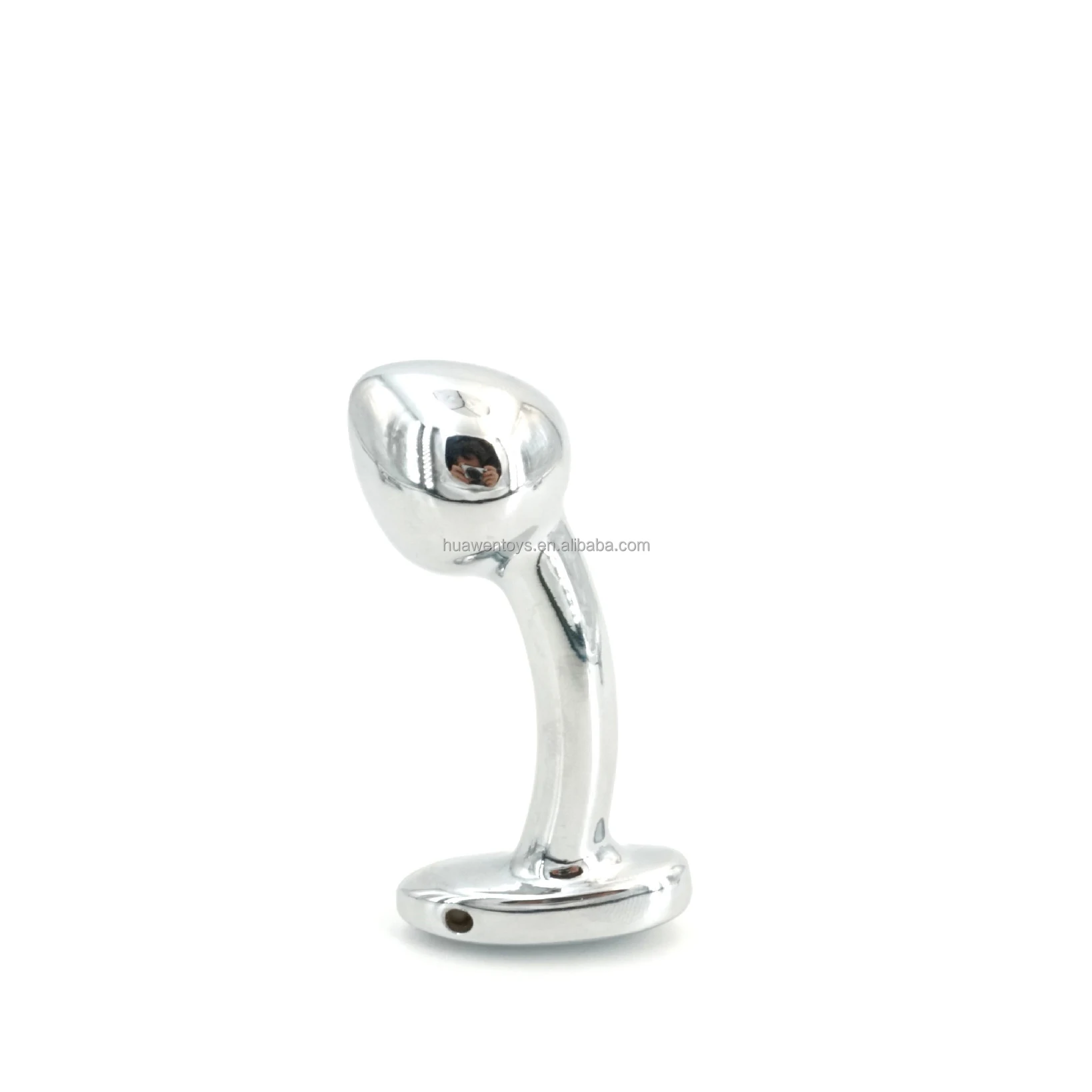 Mushroom Hairstyle G Spot Sex Toys for Women Metal Butt Plugs
