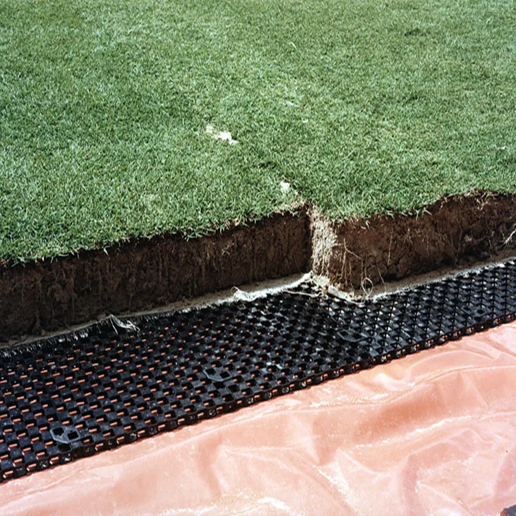 Rain Drainage System Grating Cover Geotextile Swear Plastic Road Drainage Cell Garden Liner Cleaner Plate Matting Drainage