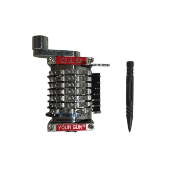 7 Digit Numbering Machine Horizontal  Backward  8 Piece Vertical Backward 98765 GTO46 GTO52 Suitable for Heidelberg Parts