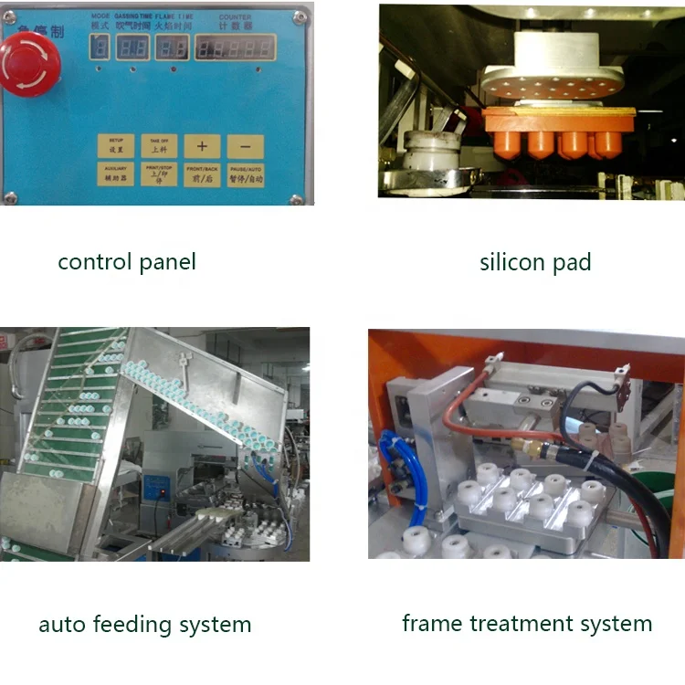 Automatic 4 Color Multicolor Bottle Water Plastic Aluminum Caps Pad Printer Printing Machine
