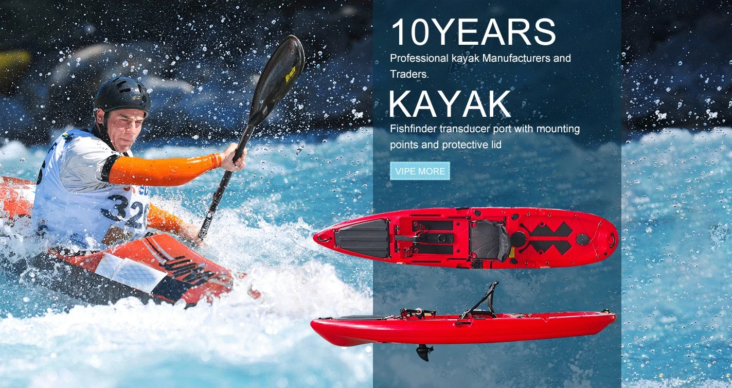 Motorized Kayak Rotomolded Tandem Kayak Family Sit On Top 2 Person 3