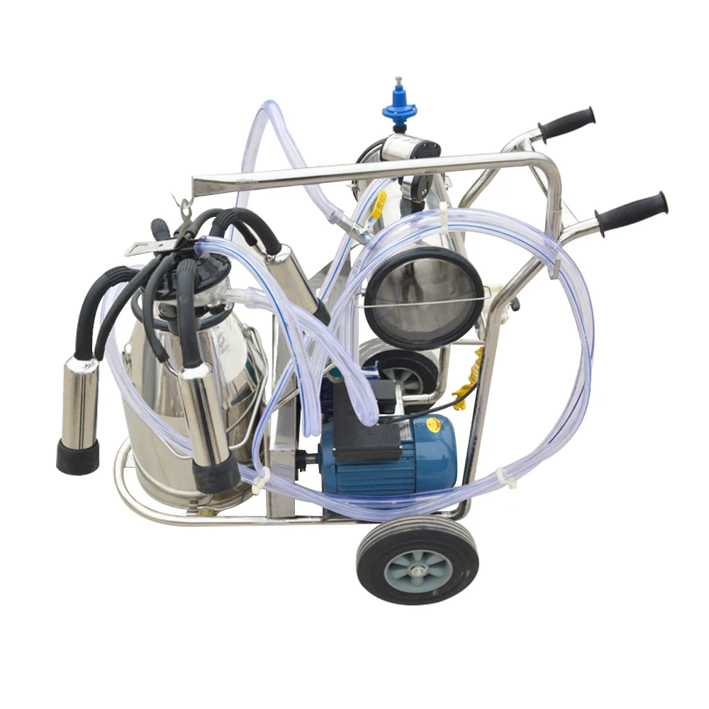 Factory Price Single Portable Battery Operated Dairy Farm Equipment Goat Cow Milking Machines