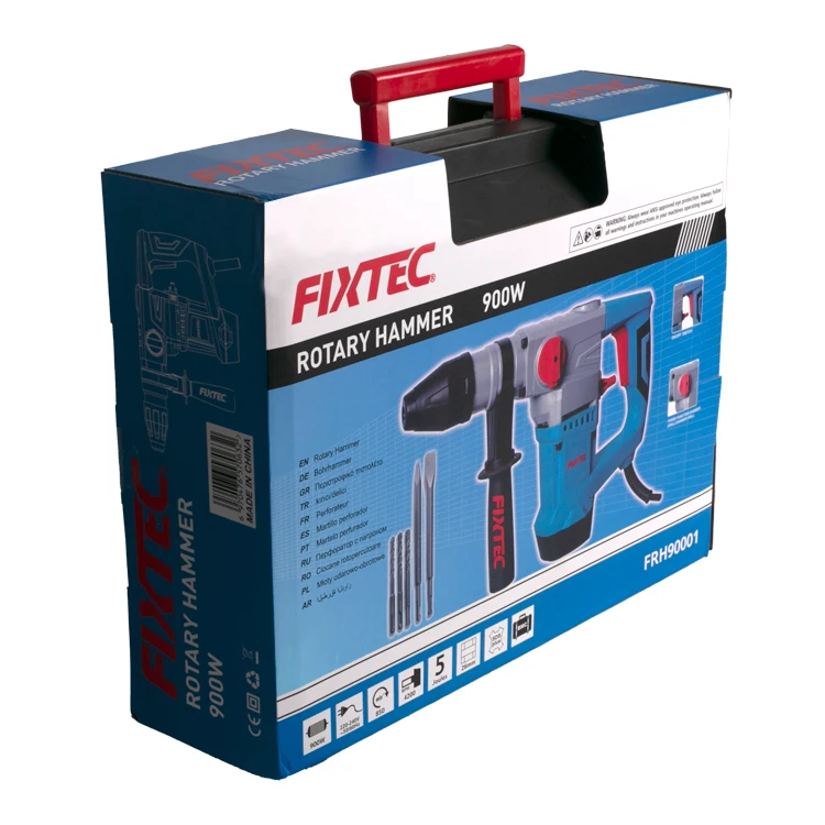 FIXTEC Power Tools FRH90001 900W Rotary Hammer Drill