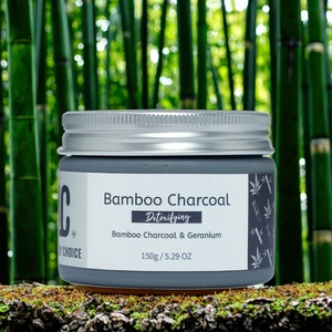 Custom Complete Blackhead Removal System-Charcoal Detox Bundle with Deep Cleansing Mask and Pore Brush for Face